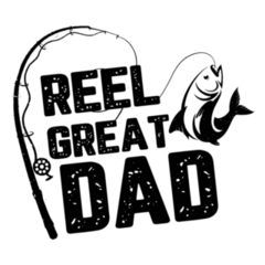 Fishing Reel Great Dad Sticker
