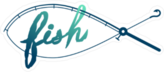Fishing Rod Fish Sticker