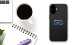 Flag Map Of The Federal State Of Pennsylvania Sticker on a Phone (New) example