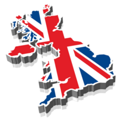 Flag Map Of The Uk Sticker