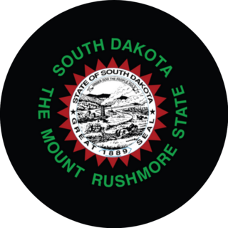 Flag Of African Americans Of South Dakota Sticker