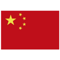 Flag Of China East Asia Sticker