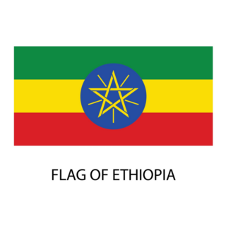 Flag Of Ethiopia Sticker
