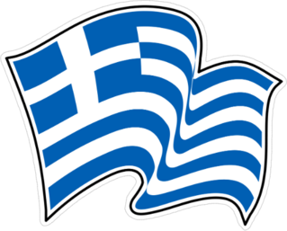 Flag Of Greece Sticker