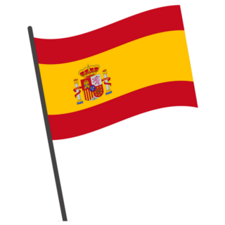 Flag Of Spain , Spain Flag Waving Sticker
