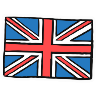 Flag Of The United Kingdom Illustration Sticker