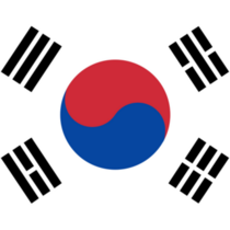 Flag South Korea Sticker