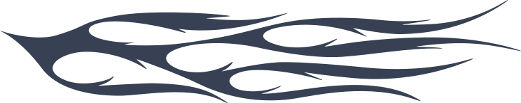 Flames Flaring Sticker