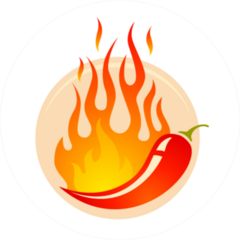 Flamin Hot Pepper Sticker