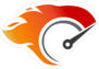 Flaming Speedometer Sticker