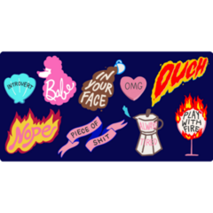 Flash Art Sticker Sheet 