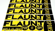 Flaunt Pop It Up Sponsor Custom Rectangle Stickers