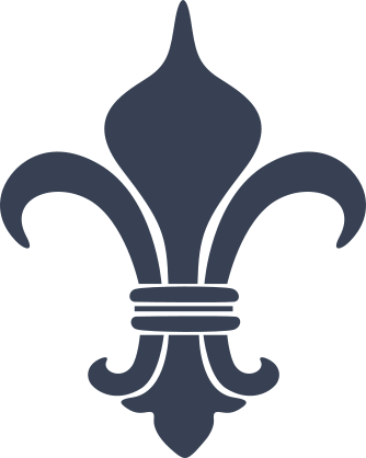 Fleur De Lis Decorative Sticker