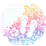 Flip-flops Shoes Tropical Notebook Doodles Sticker