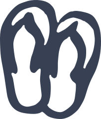 Flip Flops Thongs Sticker