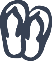 Flip Flops Thongs Sticker