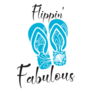 Flippin Fabulous Flip Flop Sticker