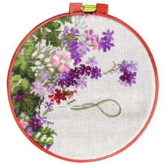 Floral Hoop Sticker