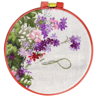 Floral Hoop Sticker