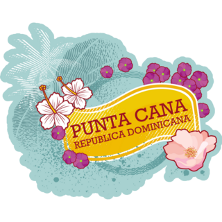 Floral Punta Cana Sticker