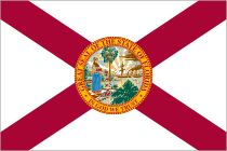 Florida Fl State Flag Sticker