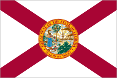 Florida Fl State Flag Sticker