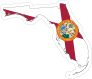 Florida Flag State Sticker