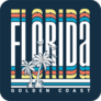 Florida Golden Coast Sticker