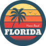 Florida Miami Beach Sticker