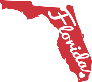 Florida State Heart Sticker