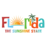 Florida Theme Name Sticker
