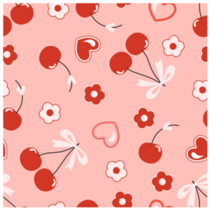 Flower Cherry Sticker