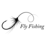 Fly Fishing Text Sticker