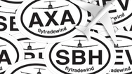 Fly Tradewind Custom Oval Stickers