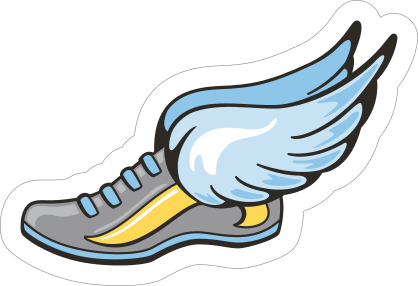 Flyers Mascot Sticker