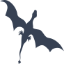 Flying Dragon Sticker