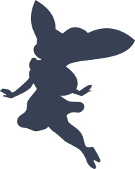 Flying Fairy Sticker