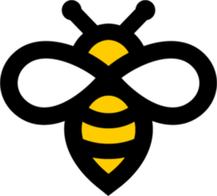 Flying Honey Bee Icon