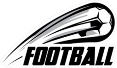 Flying Soccer Ball Football Logo Sticker