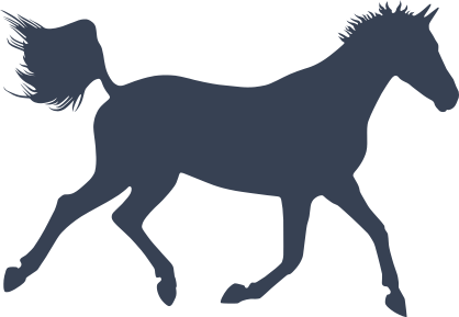 Foal Trotting Sticker
