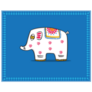 Folk Elephant Sticker
