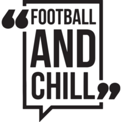  Football And Chill Sticker