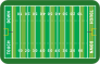 Football Field Sticker