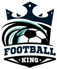 Football King Soccer Crown Sticker