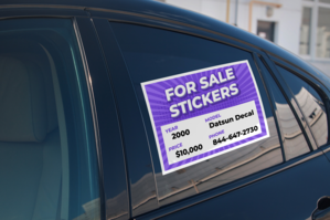 For Sale Stickers
