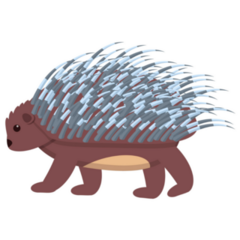 Forest Hedgehog Sticker