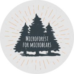 Forest Motivation Quote Typography Sticker