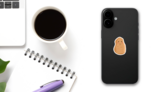 Forever Alone Meme Potato Sticker on a Phone (New) example