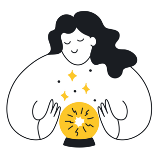 Fortune Telling Magic Sticker