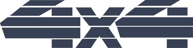 Four By Four Sticker